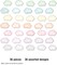 Carson Dellosa 36 Mini Clouds Cutouts, Colorful Cloud Cutouts for Classroom, Mini Cloud Shaped Cutouts for Bulletin Board, Cork Board, White Board, Nursery, Baby Shower, Party, and Classroom Décor